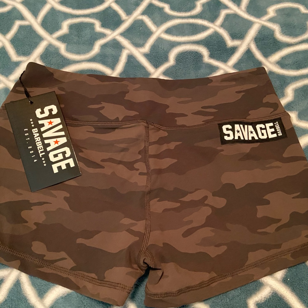 Savage Barbell Camo shorts